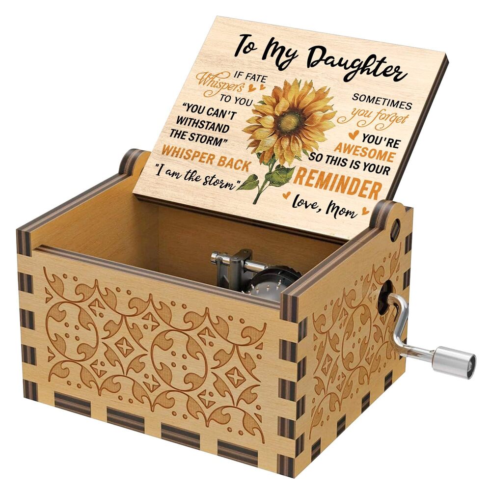 7392 Gift for Daughter- You are My Sunshine Music Box - Daughter Gift from